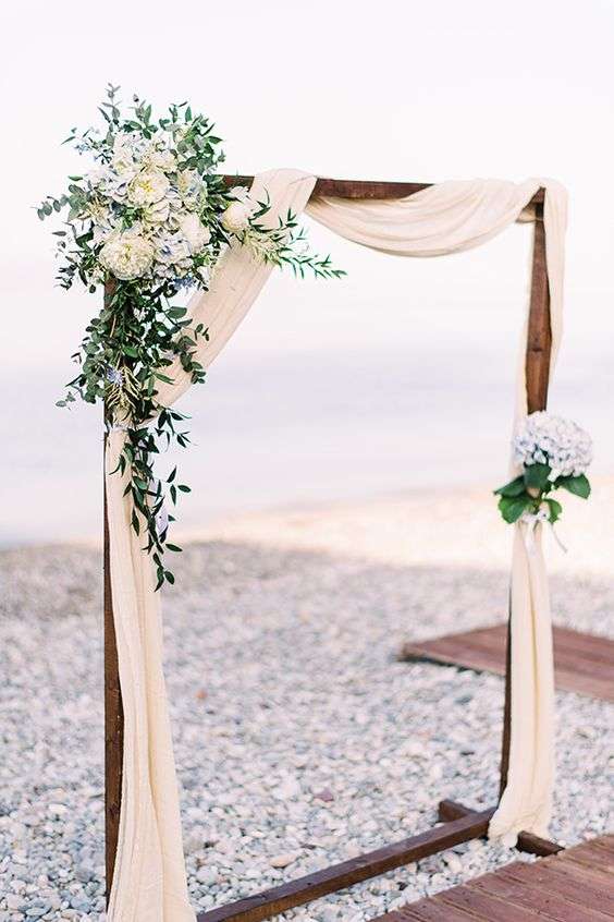 Beautiful Beach Wedding Arches Ideas