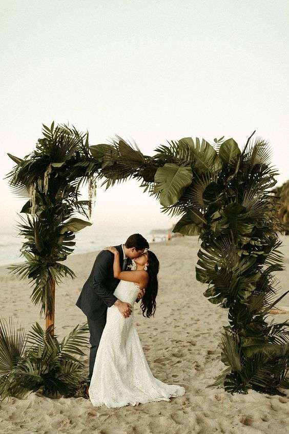 Beautiful Beach Wedding Arches Ideas