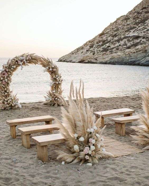 Beautiful Beach Wedding Arches Ideas