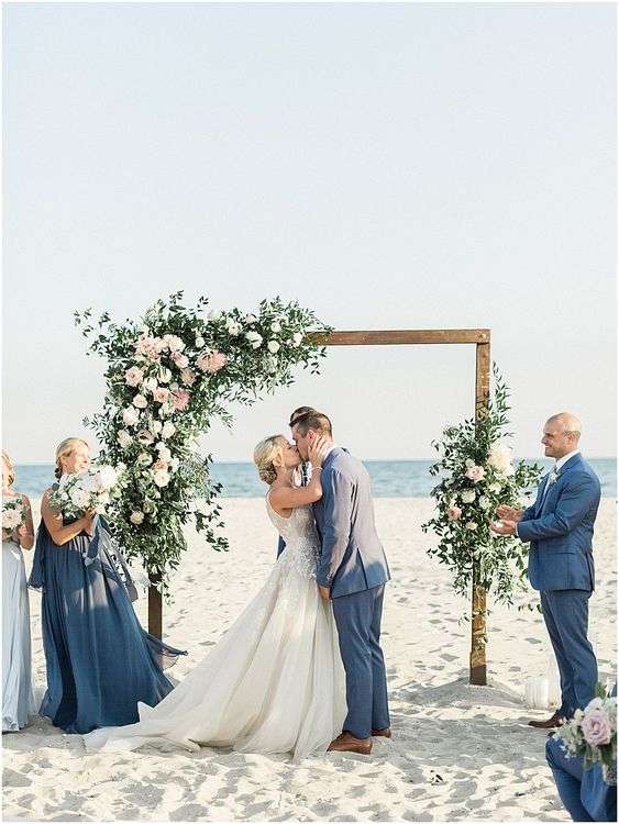 Beautiful Beach Wedding Arches Ideas