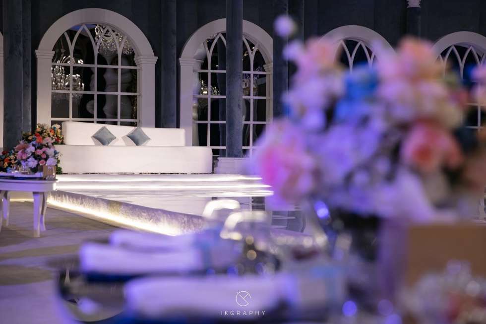 The Blue Castle Wedding in Qatar