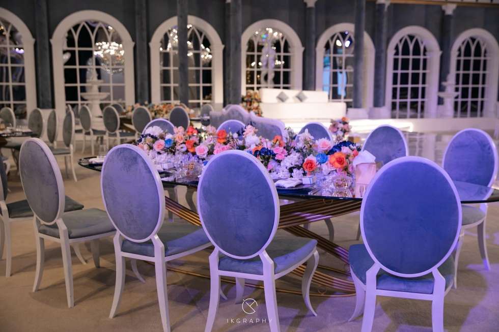 The Blue Castle Wedding in Qatar