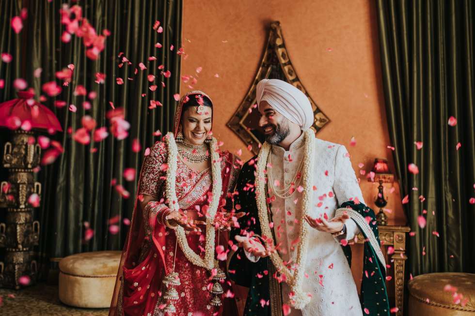 حفل زفاف هندي رائع يستمر لمدة 5 أيام في دبي