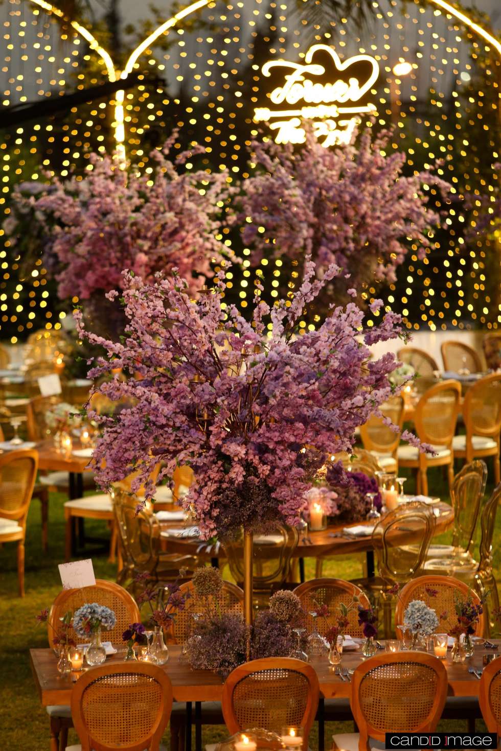A Purple Garden Wedding in Lebanon