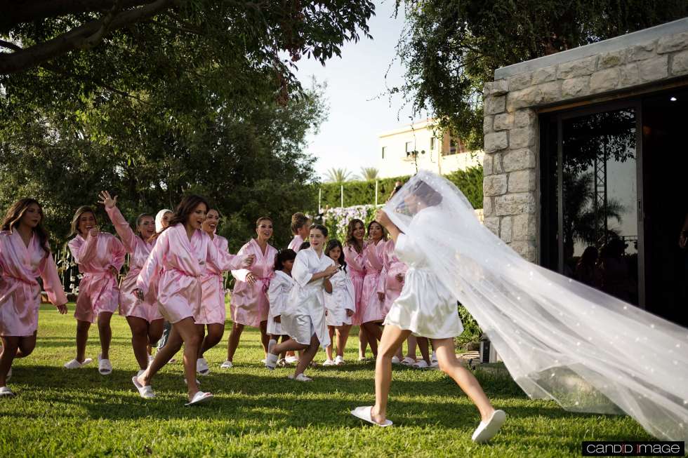 A Purple Garden Wedding in Lebanon