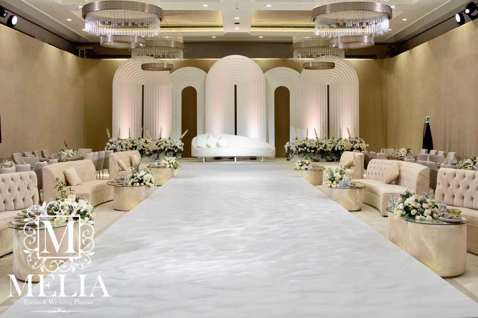 A Timeless Neutral Colored Wedding in Qatar