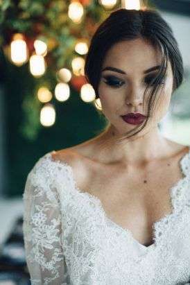 Gorgeous Fall Bridal Makeup Looks