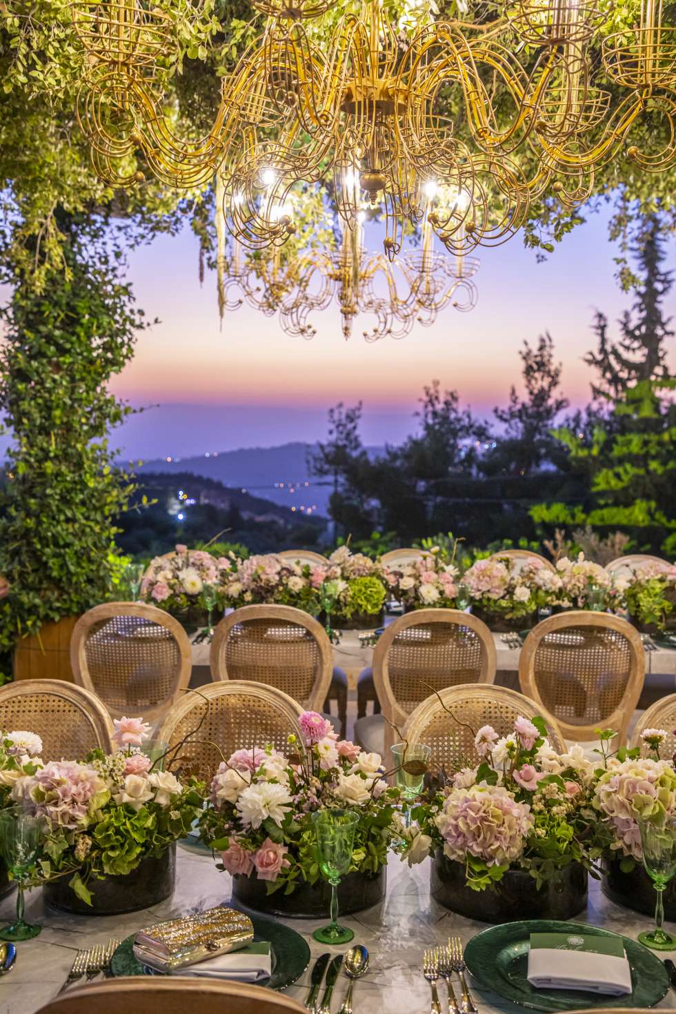 An Ancient Roman Garden Wedding in Amman