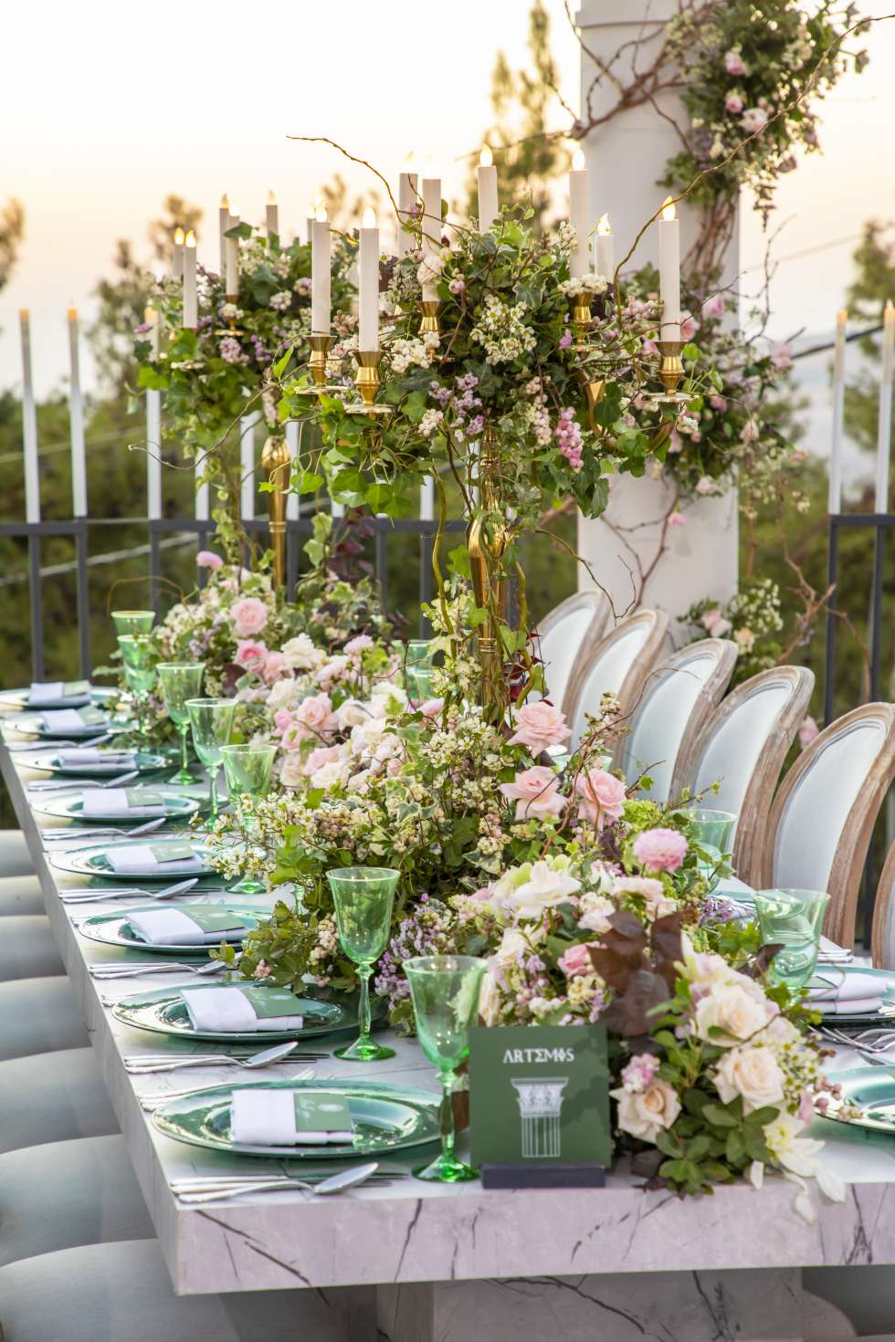 An Ancient Roman Garden Wedding in Amman