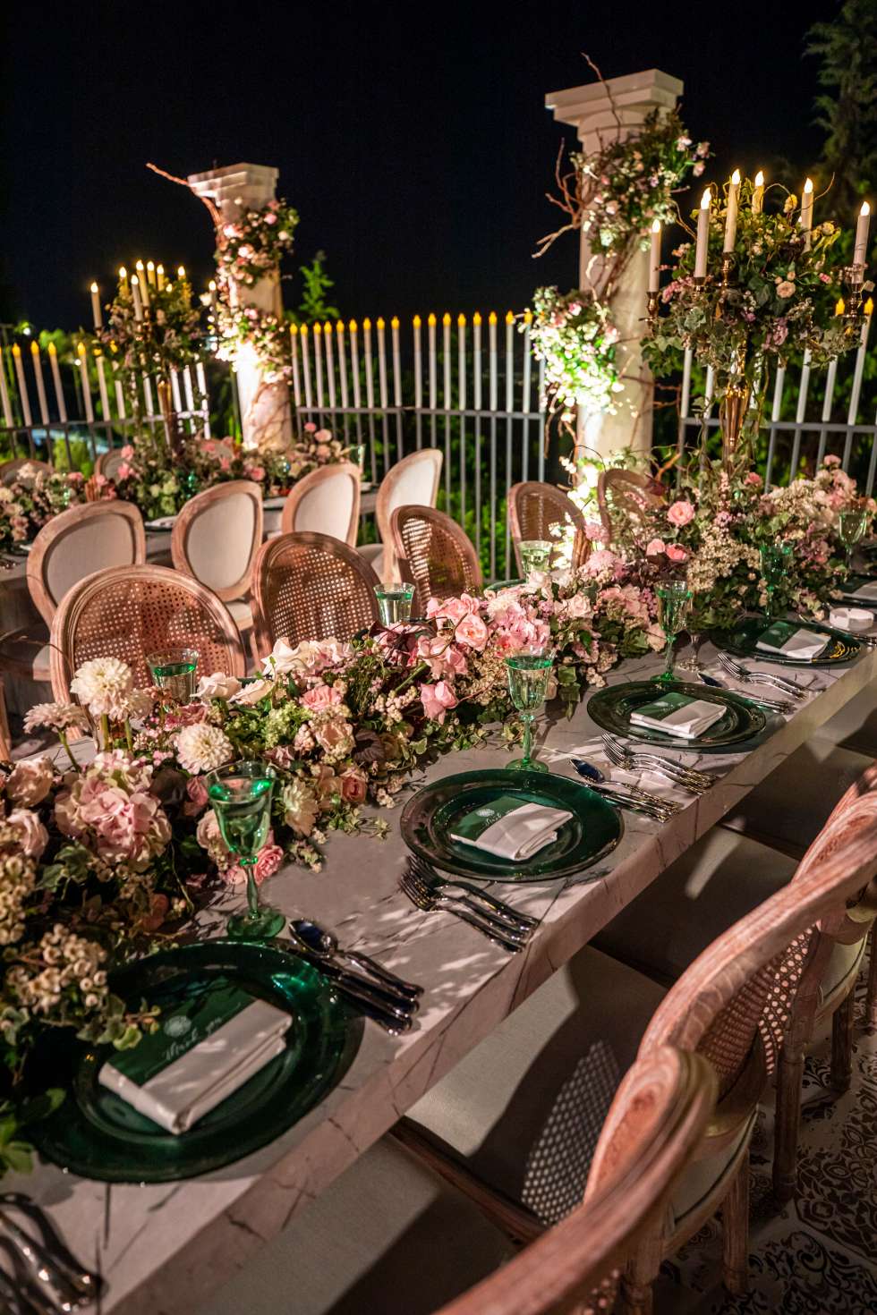 An Ancient Roman Garden Wedding in Amman