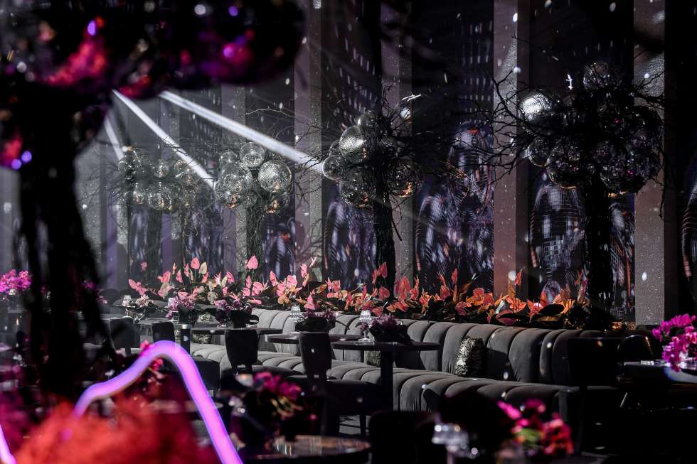 A Disco Themed Engagement Party in Amman