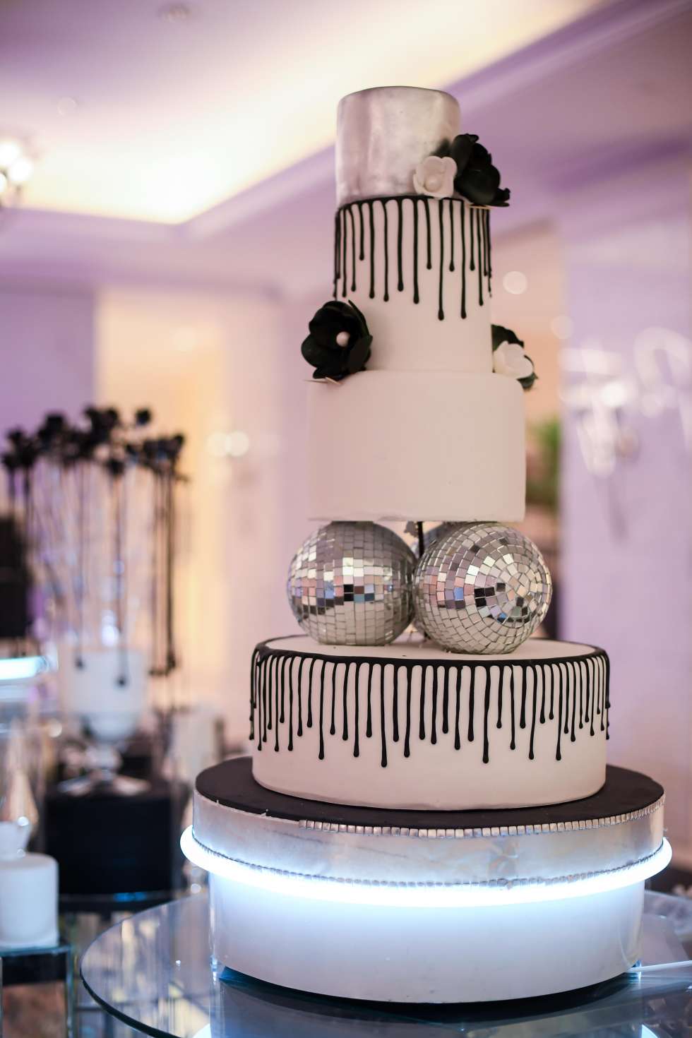 A Disco Themed Engagement Party in Amman