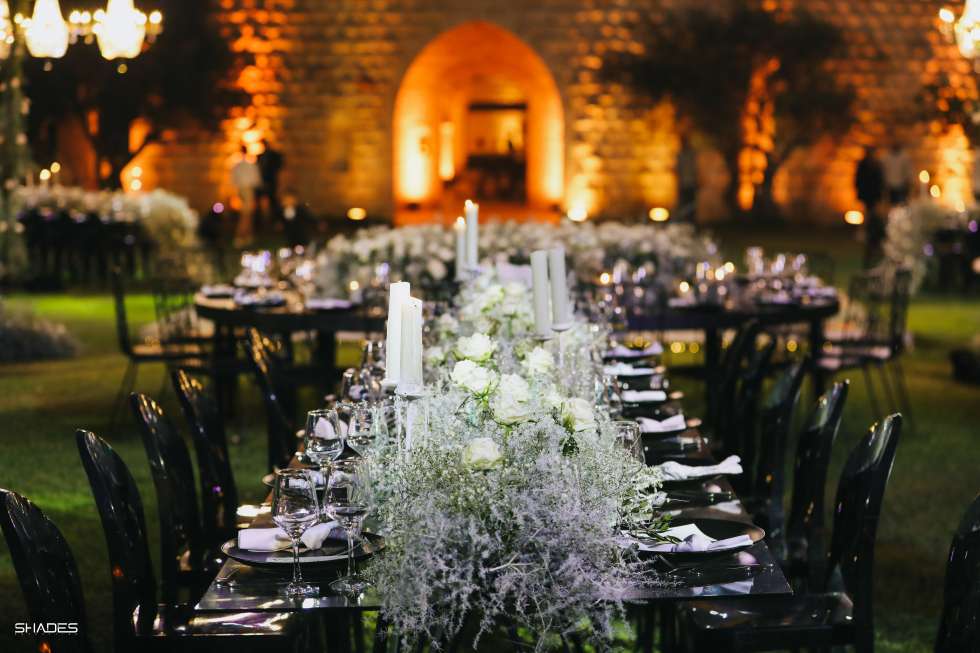 A Baby Breath Dream Wedding in Lebanon