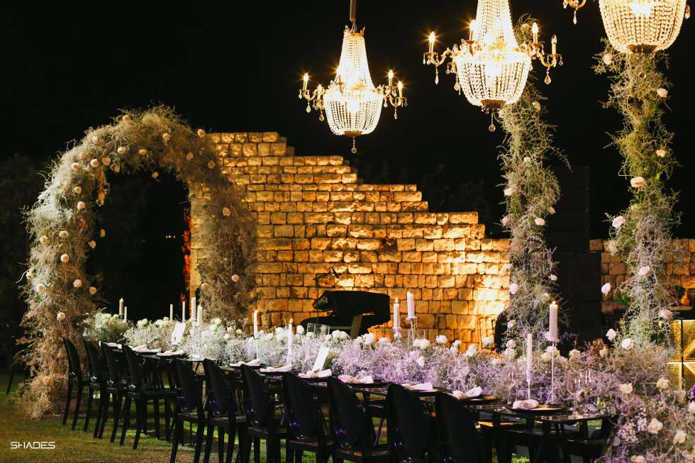 A Baby Breath Dream Wedding in Lebanon