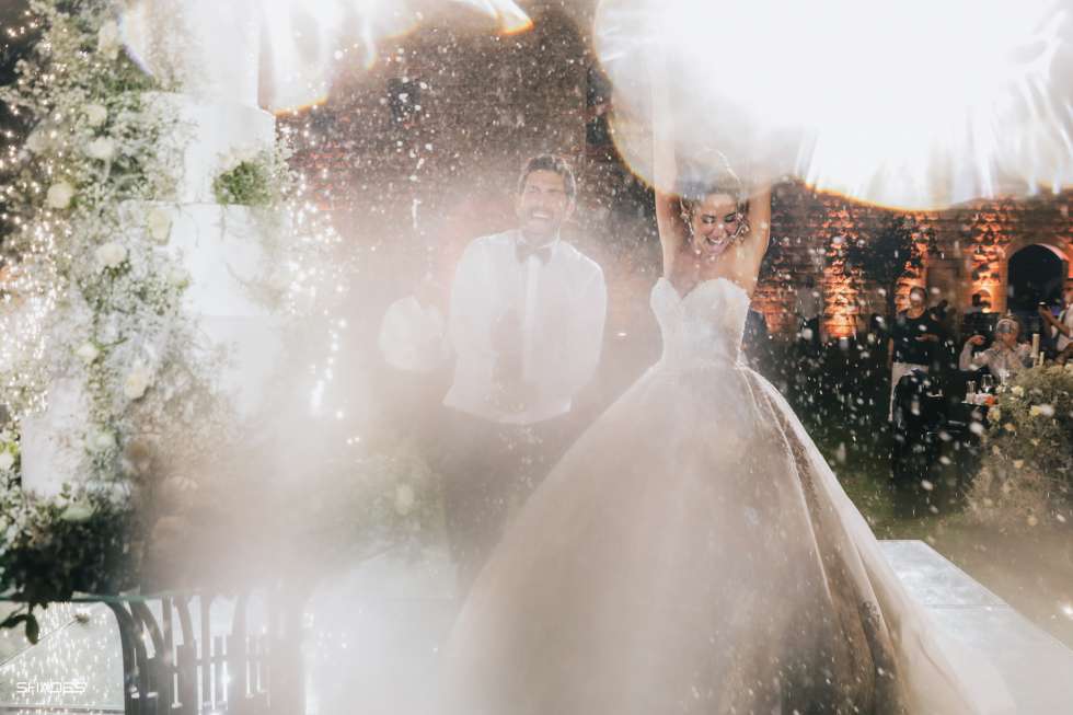 A Baby Breath Dream Wedding in Lebanon