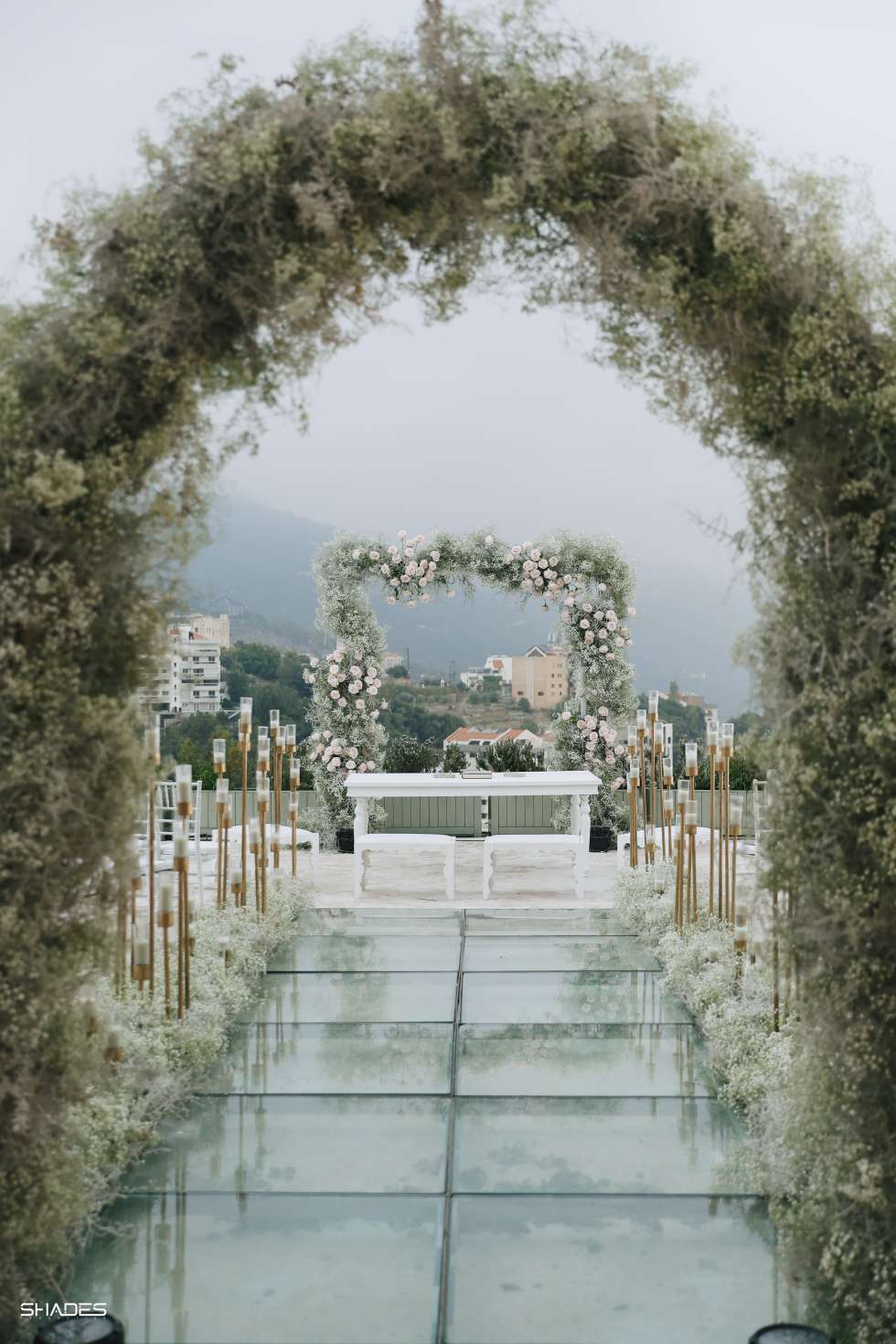 A Baby Breath Dream Wedding in Lebanon