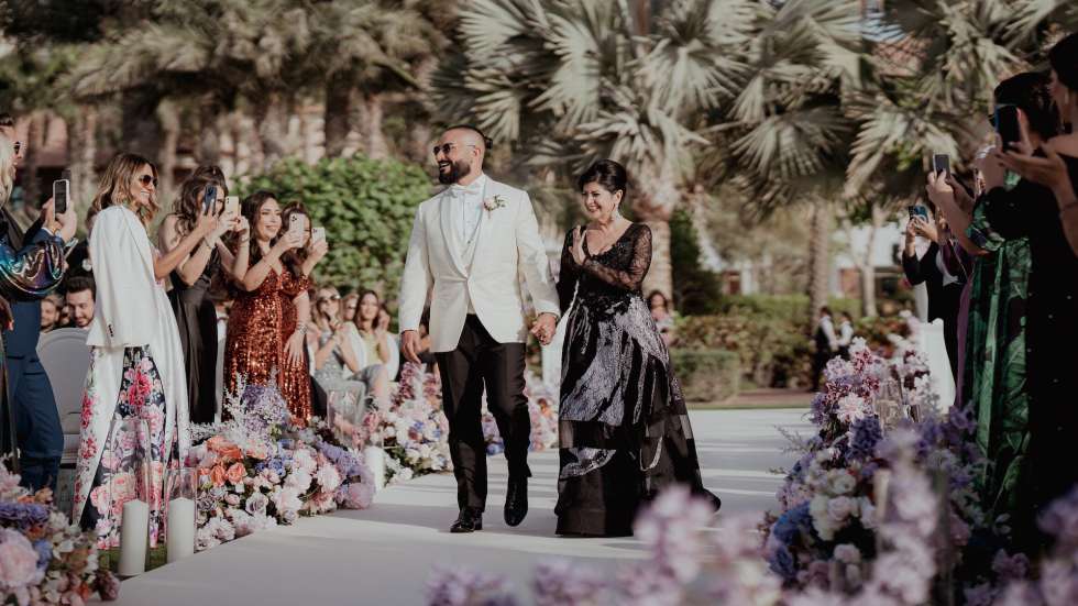 Behind Kris Fade and Brianna Ramirez Wedding on Dubai Bling