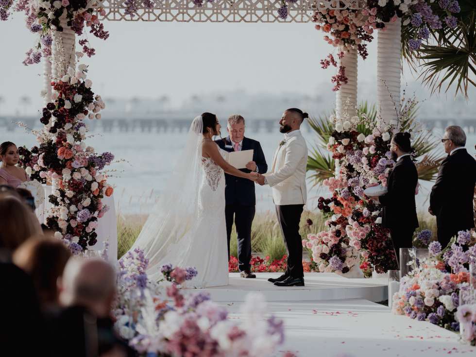 Behind Kris Fade and Brianna Ramirez Wedding on Dubai Bling