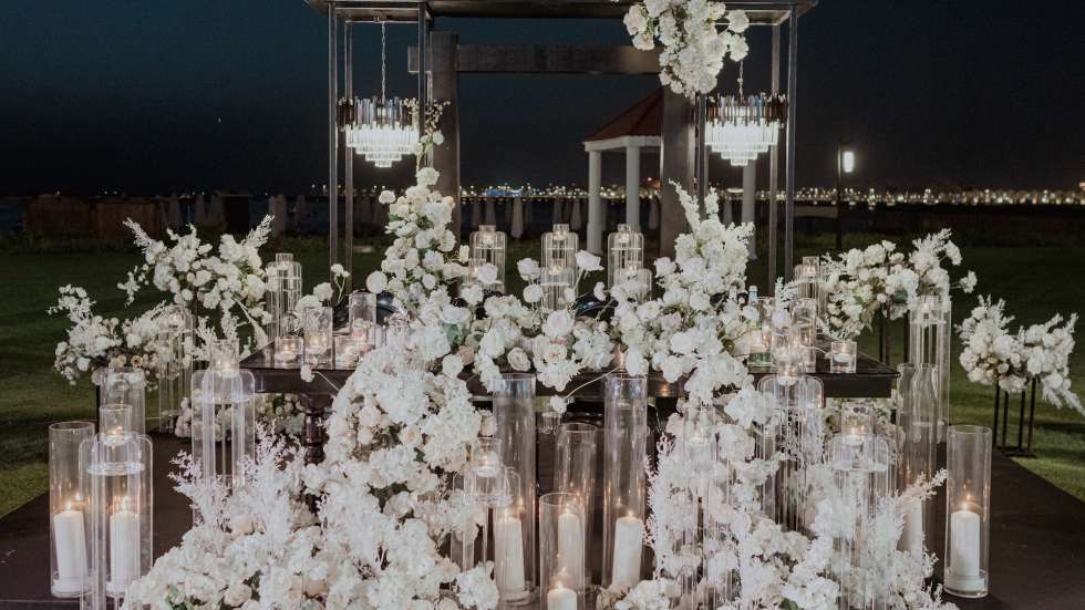 Behind Kris Fade and Brianna Ramirez Wedding on Dubai Bling