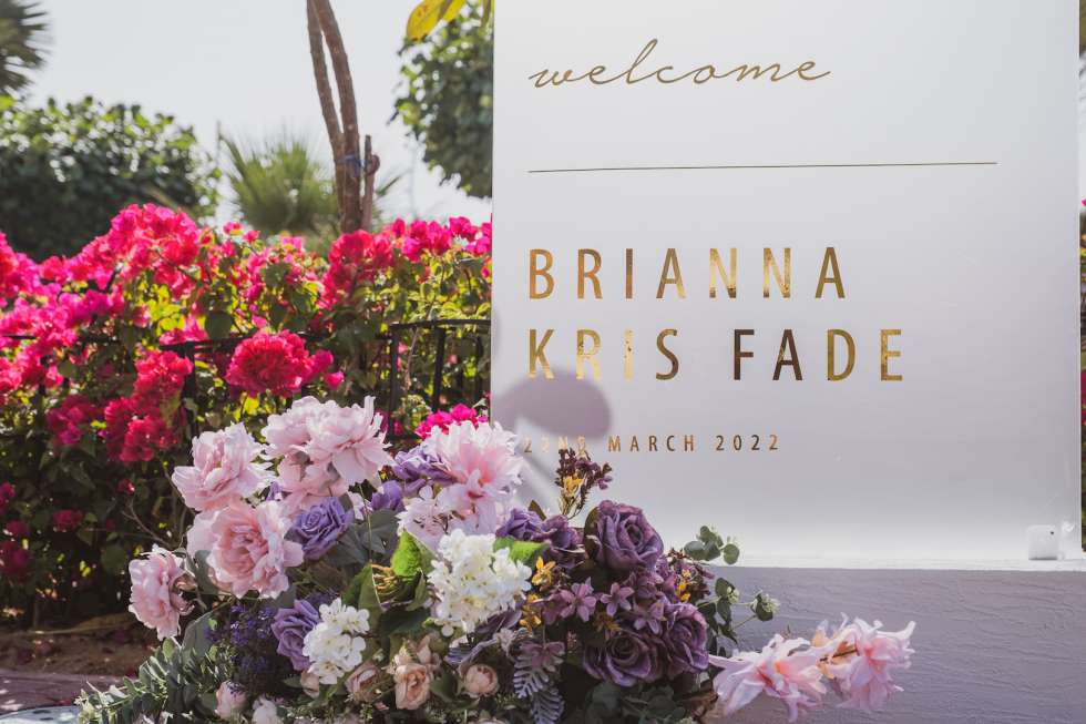 Behind Kris Fade and Brianna Ramirez Wedding on Dubai Bling