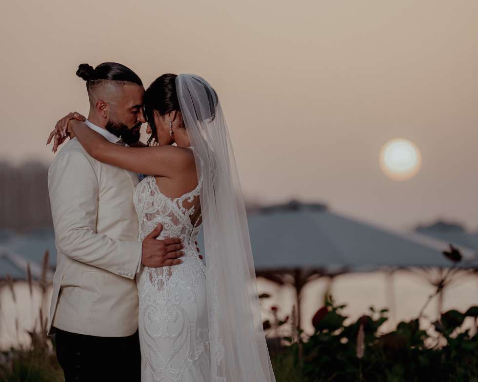 Behind Kris Fade and Brianna Ramirez Wedding on Dubai Bling