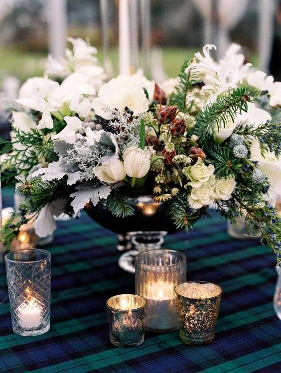 Winter Wedding Centerpiece Ideas We Love