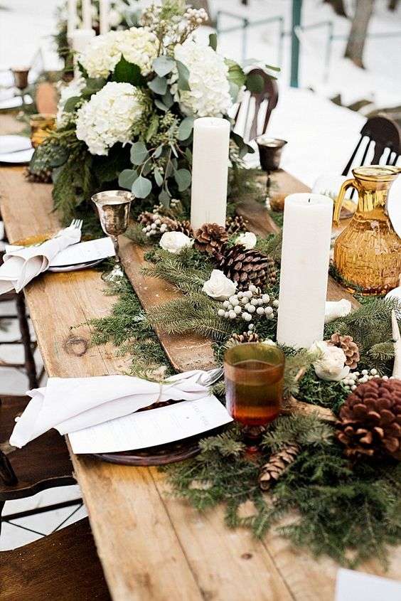 2022 Winter Wedding Tablescape Ideas & Decorations