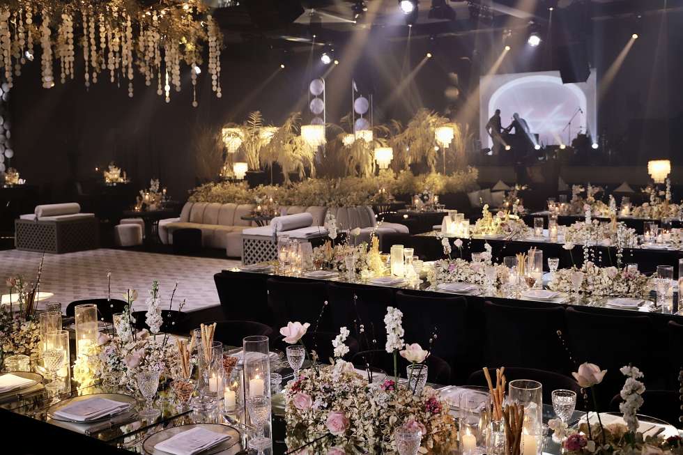 حفل زفاف بثيم حكاية اللؤلؤ في عمان