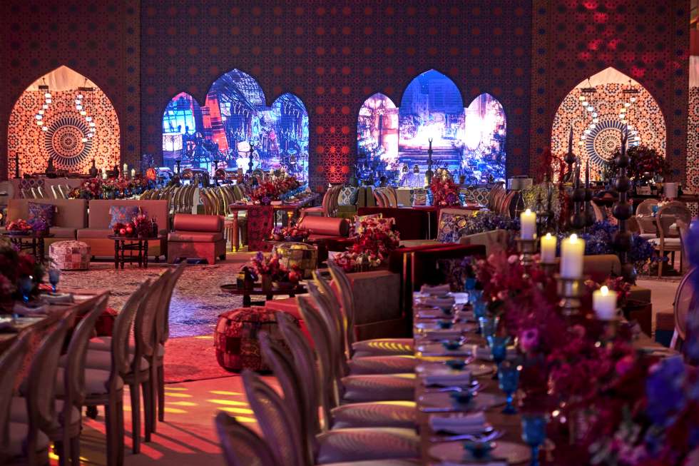 حفل زفاف تركي لبناني فخم في اسطنبول