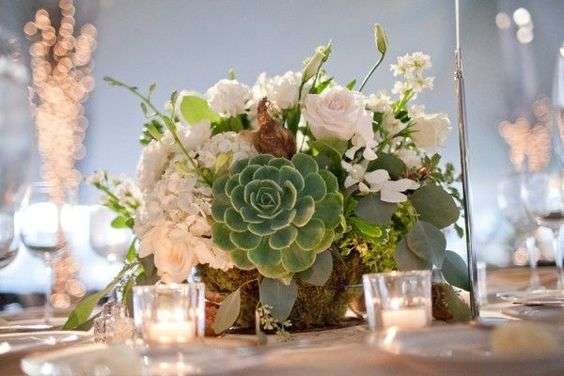 Beautiful Succulent Wedding Centerpieces