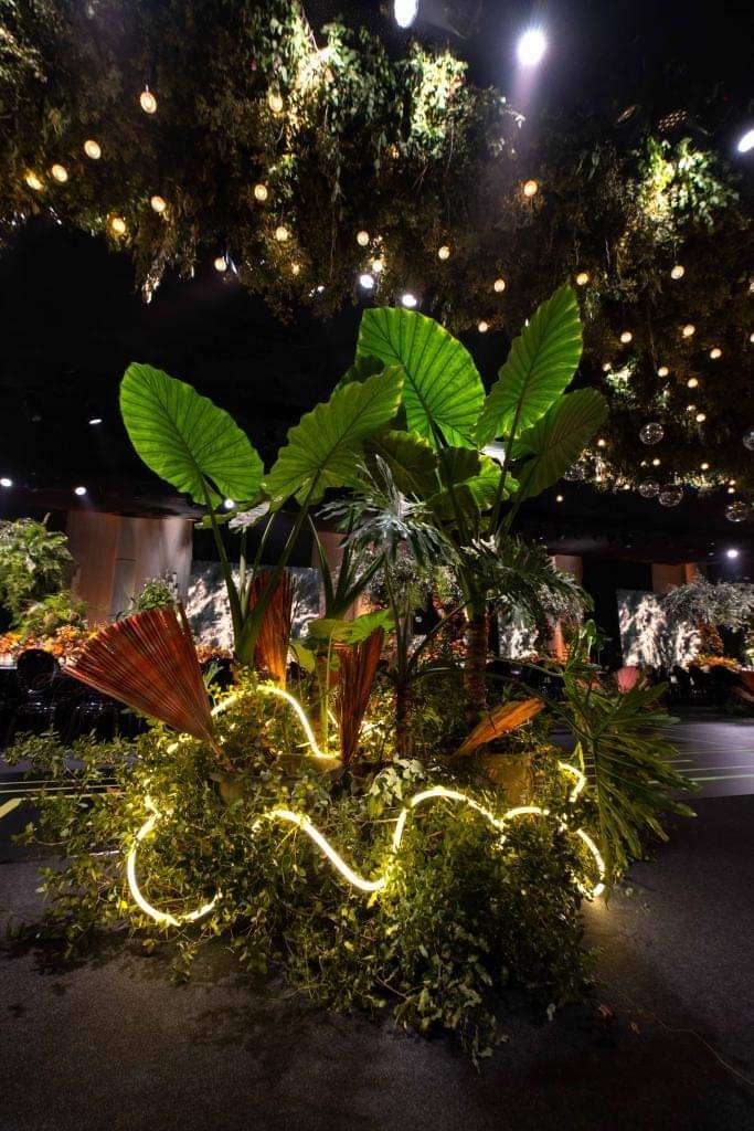 A Tropical Wedding Theme in Lebanon