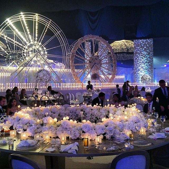 Ideas for a Ferris Wheel Wedding Theme