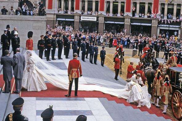 حفل زفاف الأمير تشارلز والأميرة ديانا