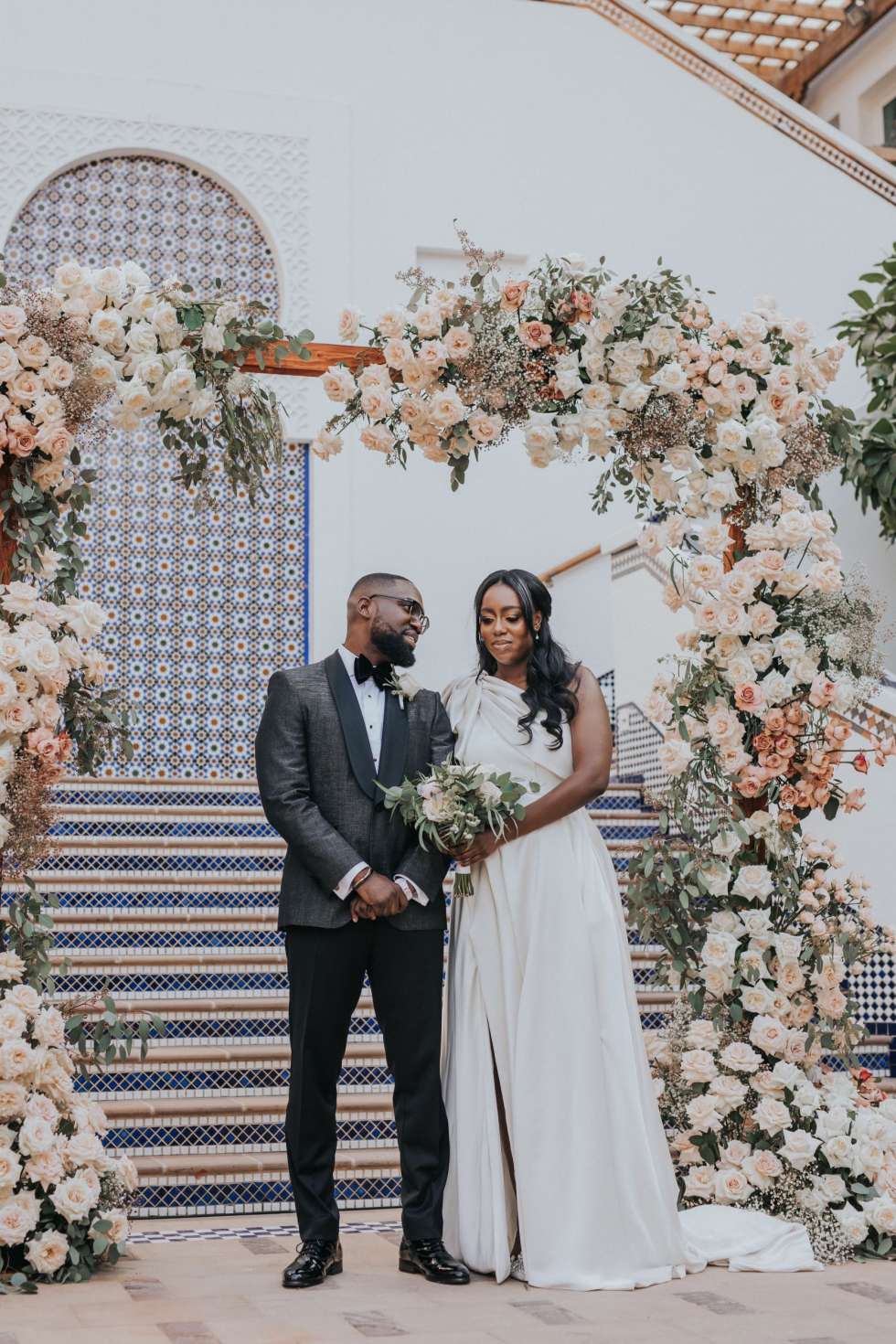 A Modern Rustic Nigerian Destination Wedding in Dubai