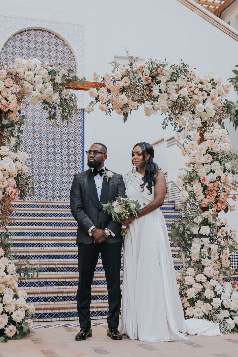 A Modern Rustic Nigerian Destination Wedding in Dubai