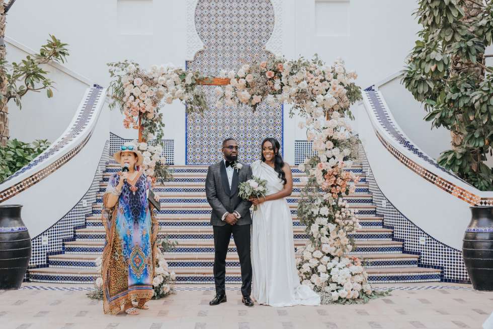 A Modern Rustic Nigerian Destination Wedding in Dubai