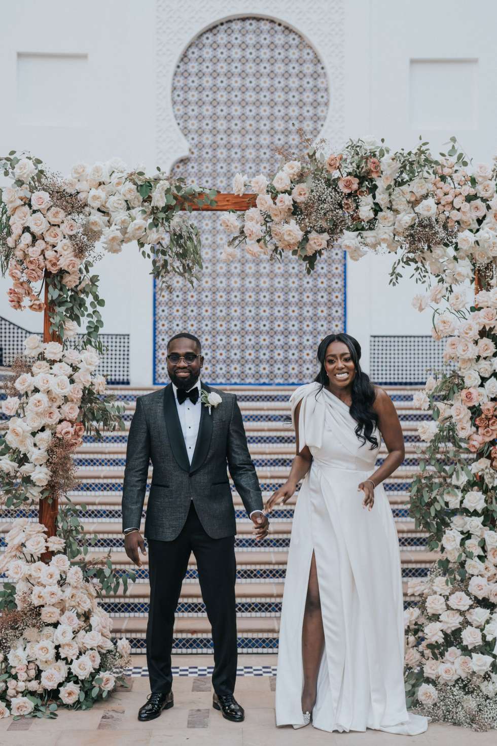 A Modern Rustic Nigerian Destination Wedding in Dubai