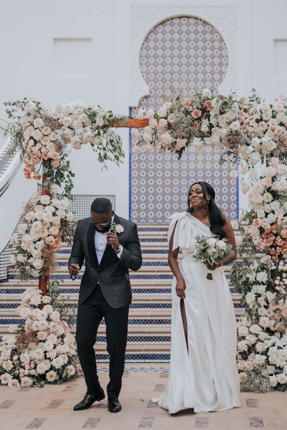 A Modern Rustic Nigerian Destination Wedding in Dubai