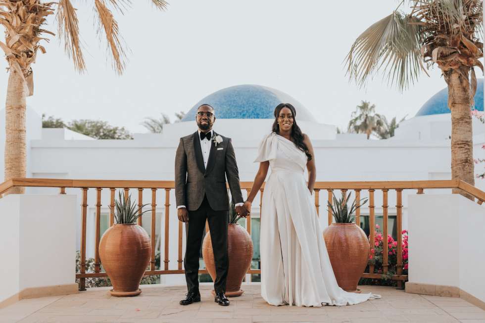 A Modern Rustic Nigerian Destination Wedding in Dubai