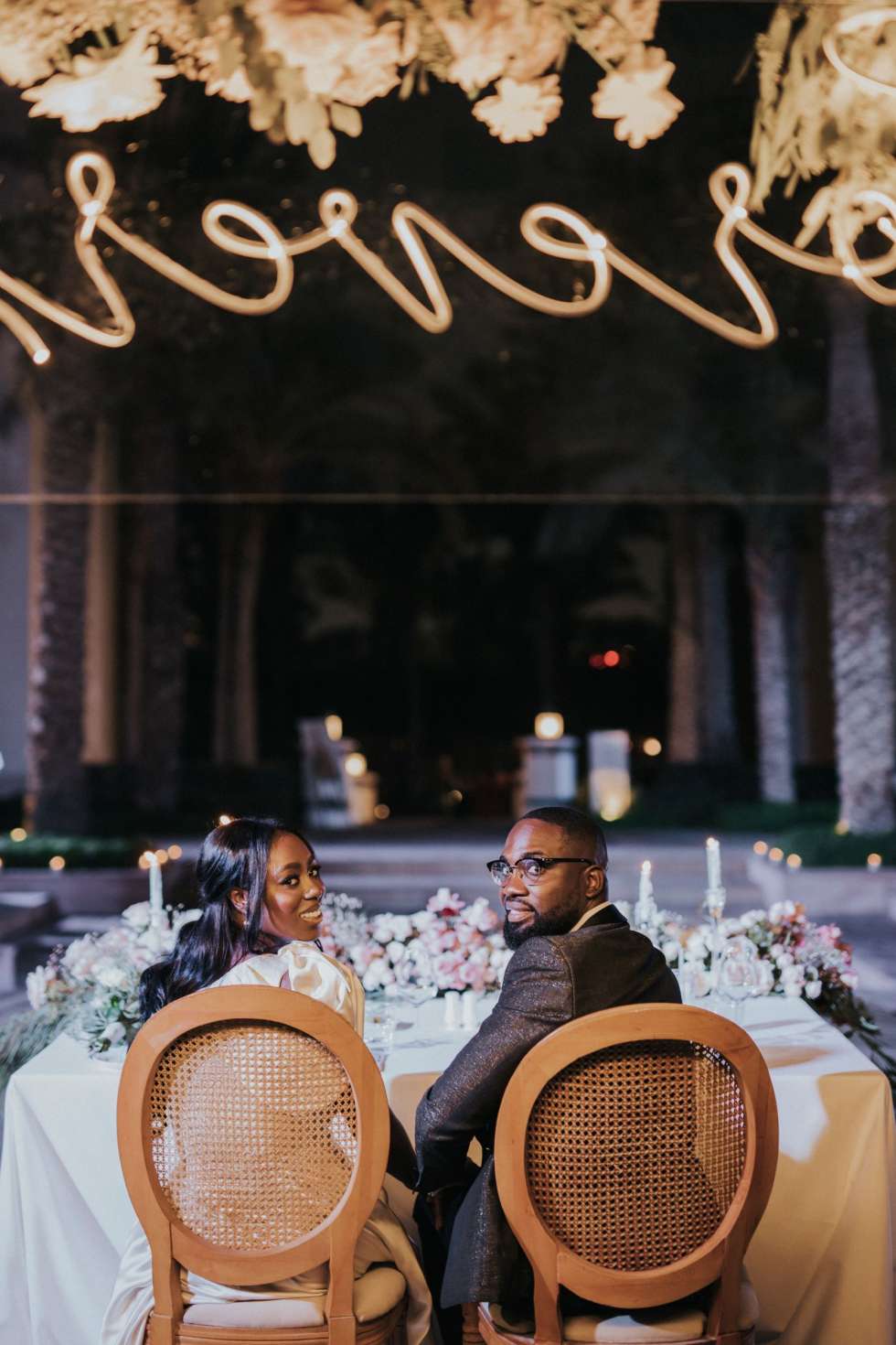 A Modern Rustic Nigerian Destination Wedding in Dubai