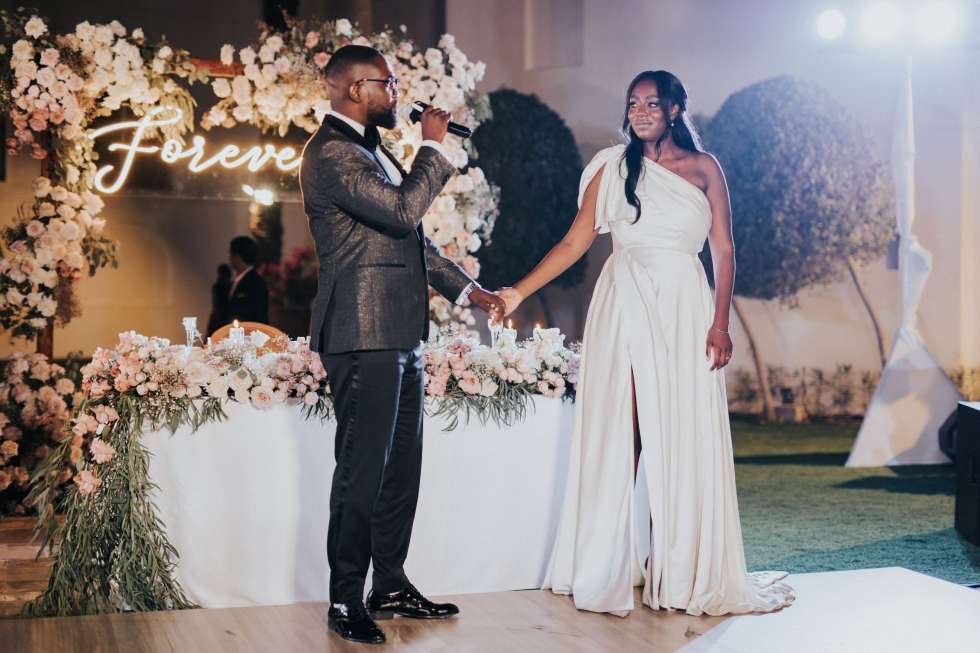 A Modern Rustic Nigerian Destination Wedding in Dubai