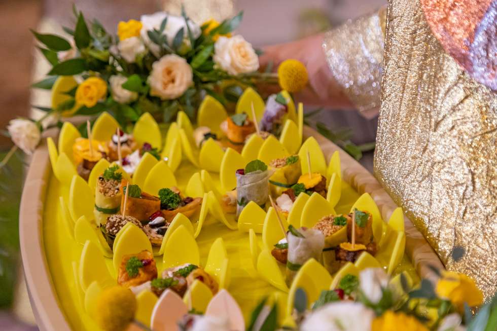 An Oriental Garden Wedding in Bahrain
