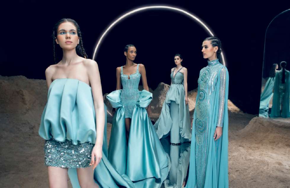 مجموعة أزياء مانترا من تصميم رامي قاضي لربيع صيف 2023