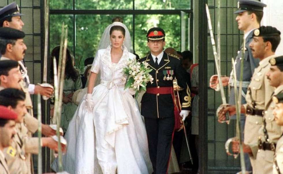 King Abdullah The Second And Queen Ranias Wedding Arabia Weddings