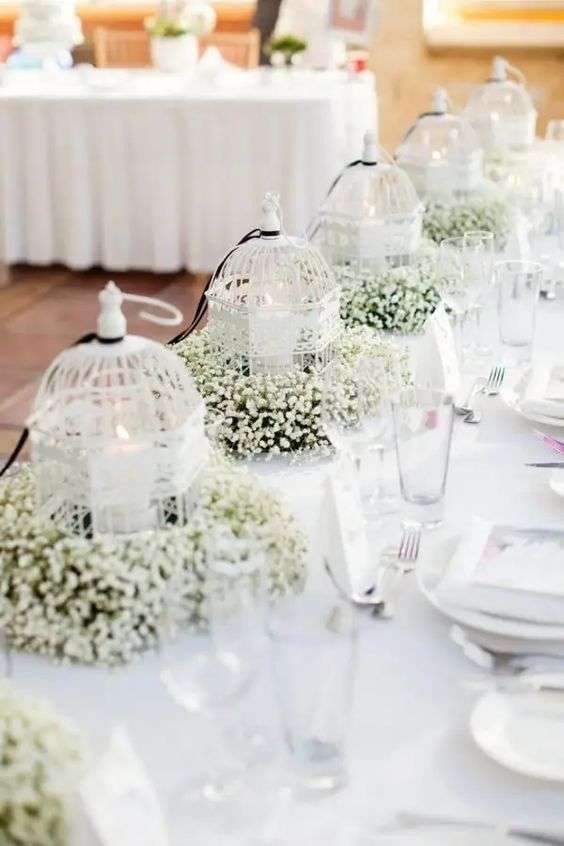 Birdcage Centerpieces for Your Spring Wedding