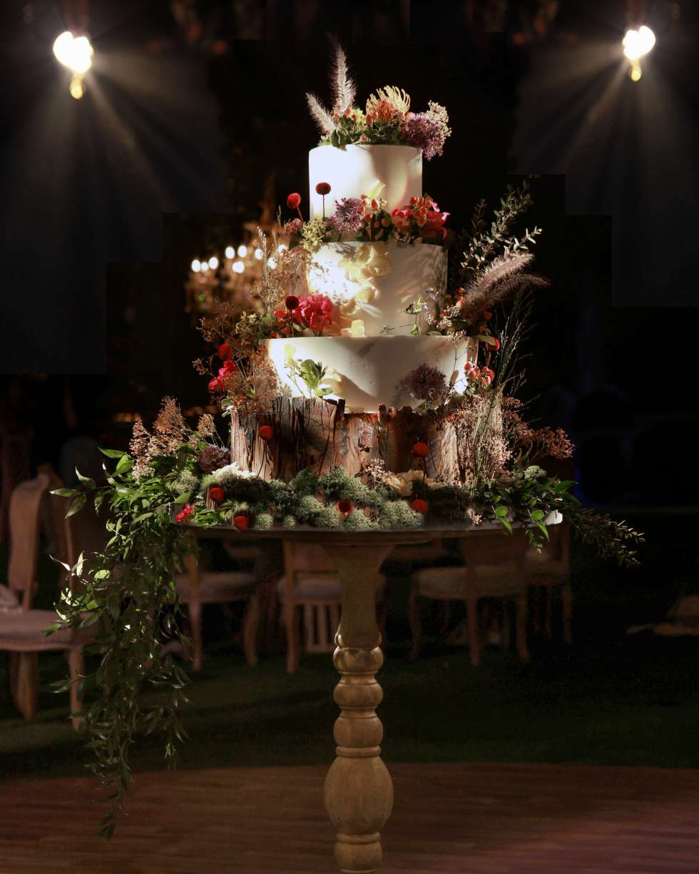 A Woodland Fantasy Wedding in Dubai