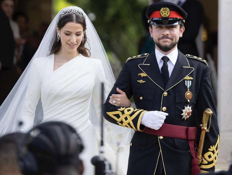 Jordan's Royal Wedding: HRH Crown Prince Al Hussein and Rajwa Al Saif