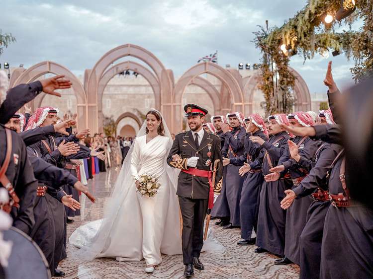 Jordan's Royal Wedding: HRH Crown Prince Al Hussein and Rajwa Al Saif