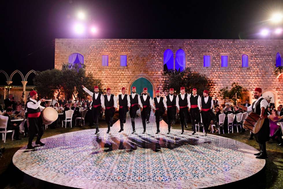 A Turquoise Oriental Wedding in Lebanon