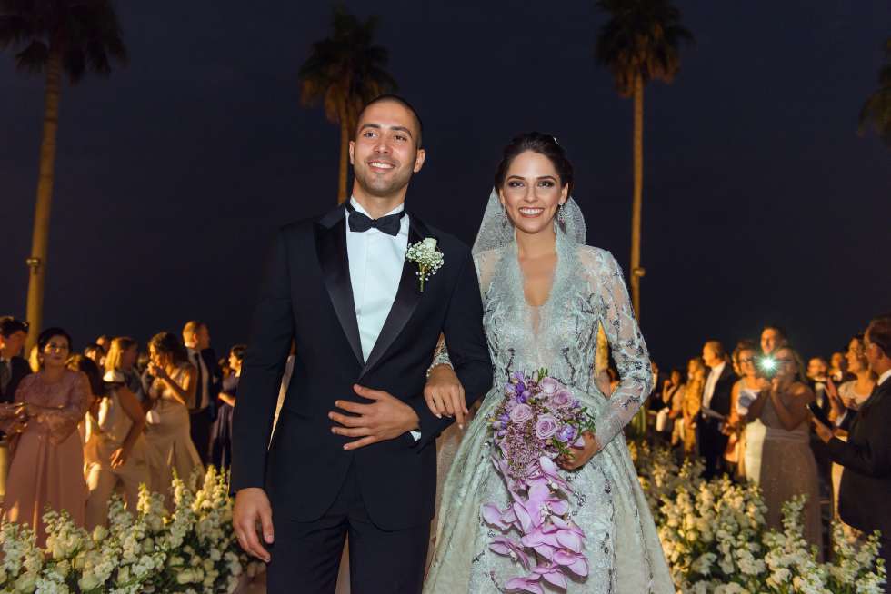 Luxury White Wedding at Burj Al Arab | Arabia Weddings